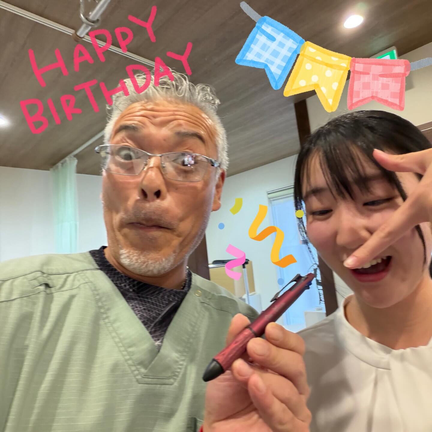 岡先生、お誕生日おめでとうございます🎉